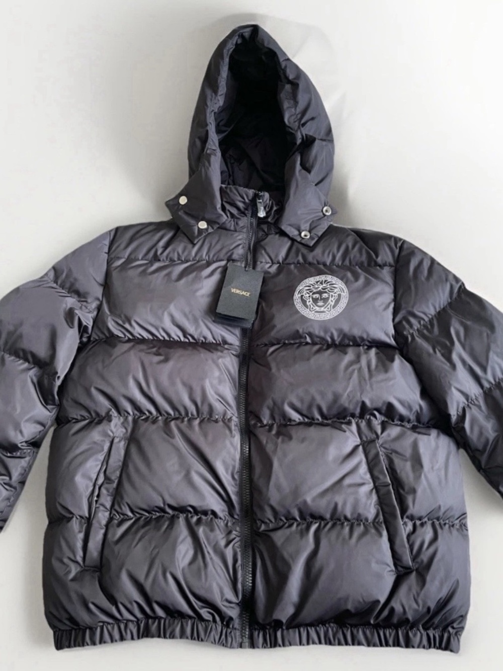Versace Puffer Jacket with Hood size 56